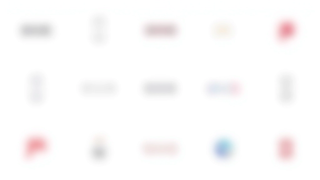 Logos des différents opérateurs mobiles français Orange SFR Bouygues Free affichés côte à côte